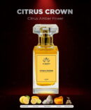 Citrus Crown 50ml unisex perfume bottle | Citrus Amber fragrance with grapefruit and ambergris notes
