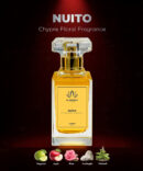 Nuito 50ml chypre floral perfume bottle for women with rose, patchouli, oud, and vanilla notes